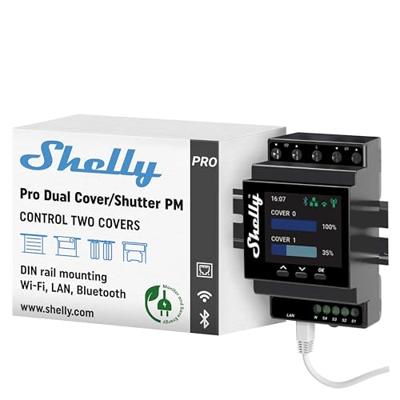 Shelly Pro Dual Cover / Shutter PM relais