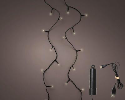 Basic duracharge lights 100 lamps klassiek warm