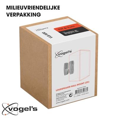 Vogels VLB500 Audio muurbeugel Zilver - thumbnail