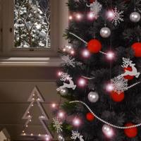 VidaXL 5 st lichtslinger met 200 led&apos;s solar binnen/buiten warmwit - thumbnail