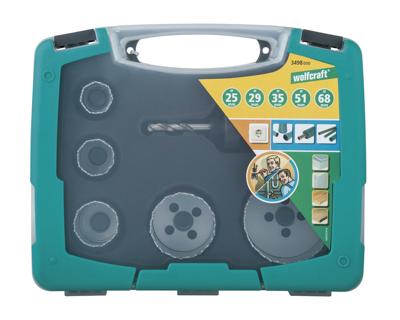 Wolfcraft 3498000 Gatenzaagset 7-delig 1 set(s)