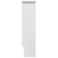 Radiatorombouw MDF wit 152 cm - thumbnail