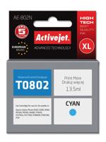 Activejet AE-802N inkt (vervangt Epson T0802; Supreme; 13,5 ml; blauw) - thumbnail
