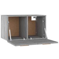 Wandkast 60x36,5x35 cm bewerkt hout grijs sonoma eikenkleurig - thumbnail