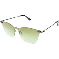 Kost zonnebril Trendy dames wayfarer zwart/groen (19 052) - thumbnail