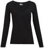 Promodoro E4085 Women´s Slim Fit-T Long Sleeve - Black - XL