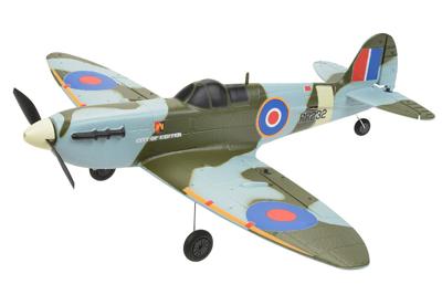 EZ-Wings Mini Spitfire MK II RTF - 450mm - Blauw/Groen - Incl. 2 accu's EZ-Wings Mini Spitfire MK II RTF - 450mm - Blauw/Groen - Incl. 2 accu's