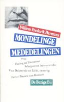 Mondelinge mededelingen - Willem Frederik Hermans - eBook (9789023474104) - thumbnail
