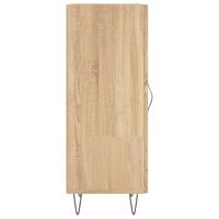 Dressoir 34,5x34x90 cm bewerkt hout sonoma eiken - thumbnail