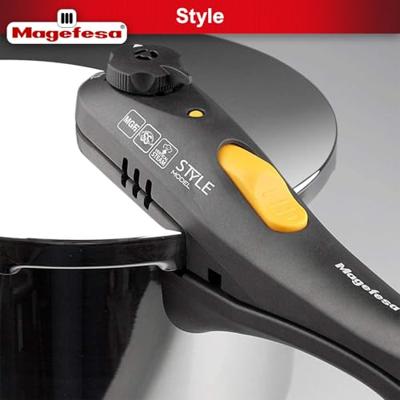 Set Snelkookpannen Magefesa STYLE 3+6L 3 L 6 L Roestvrij staal Plastic 2 Onderdelen Set Snelkookpannen Magefesa STYLE 3+6L 3 L 6 L Roestvrij staal Plastic 2 Onderdelen