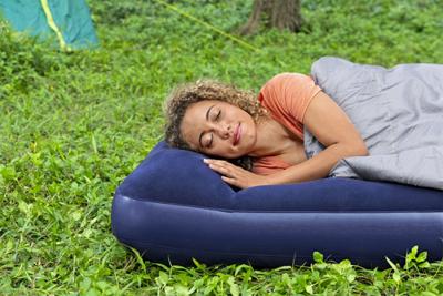 Bestway Junior Eenpersoonsmatras met Voetpomp 185x76x28 cm Luchtbed en Kamperen 67223 - thumbnail