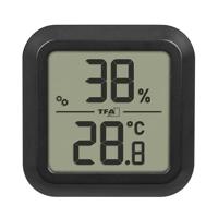 TFA Dostmann Digitales Thermo-Hygrometer zum Einbau 30.5061.01 Thermo- en hygrometer Zwart - thumbnail