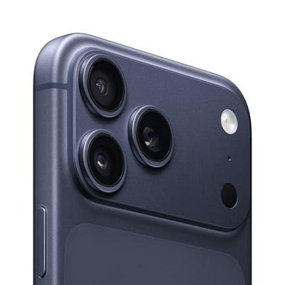 Apple iPhone 17 Pro Max 512 GB: 6,9‑inch display met ProMotion, A19 Pro-chip, langste batterijduur van alle iPhones, Pro Fusion-camerasysteem, Center Stage-camera aan de voorkant; Diepblauw