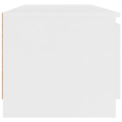 VidaXL Tv-meubel 140x40x35,5 cm bewerkt hout wit