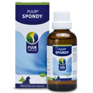 Puur Spondy (spieren & gewrichten) voor hond en kat 50 ml Puur Spondy (spieren & gewrichten) voor hond en kat 50 ml