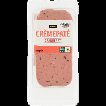Jumbo Cremepate Cranberry 150 g