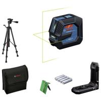 Bosch Professional GLL 20-22 G Kruislijnlaser groen 4x1.5V + BT 150 statief - 0601065601 - thumbnail