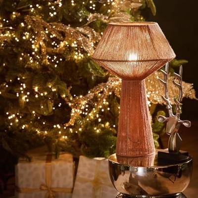 Light & Living Rode tafellampFugia Ø 30cm - 1883517