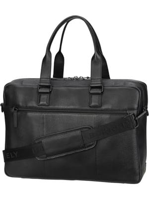 Burkely Minimal Mason Double Zip Laptopbag 15,6''-Black