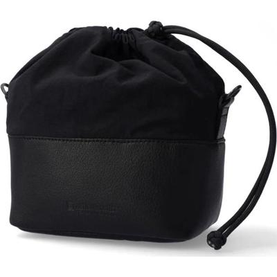 Artisan & Artist ACAM CP210 camera pouch leather/fabric zwart