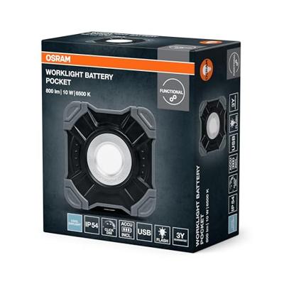 OSRAM Bouwlamp LED 10 W Daglichtwit Zwart/grijs