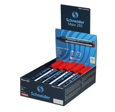 Schneider whiteboard + flipchart marker Maxx 293 rood Schneider whiteboard + flipchart marker Maxx 293 rood
