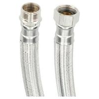 Slang Fontastock Roestvrij staal AISI 304 EPDM Mannelijk 1/2" - Vrouwelijk 1/2" 25 cm - thumbnail