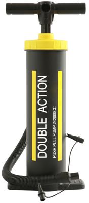 Outdoor Handpomp 2x2000 CC Zwart/Geel