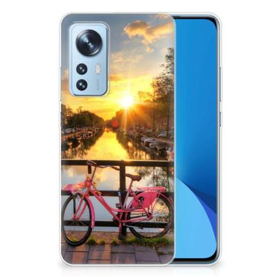 Xiaomi 12 | 12X | Silliconen Back Cover | Amsterdamse Grachten Xiaomi 12 | 12X | Silliconen Back Cover | Amsterdamse Grachten