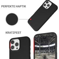 JT Berlin BackCase Pankow Solid Backcover Apple iPhone 16 Pro Zwart MagSafe compatible, Inductieve lading, Stootbestendig - thumbnail