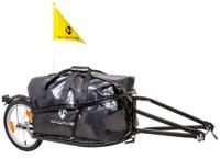 M-WAVE stalwart single 40 set single track luggage bicycle trailer - thumbnail