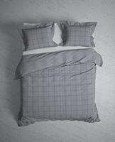 Heckett & Lane Heckett & Lane Diamante Dekbedovertrek 240 Glacier Grey - thumbnail