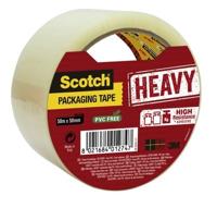 Verpakkingstape Scotch Secure Seal 50mmx50m transparant - thumbnail