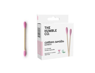 The Humble Co. Bamboe wattenstaafjes - roze