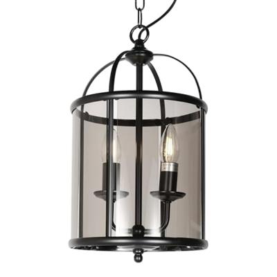 Steinhauer Klassieke hanglampPimpernel zwart 2-lichts - 5971ZW