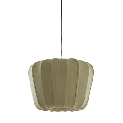 Light & Living Japandi hanglampZubedo Ø 60cm - olijf groen - 2979269