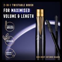 Max Factor Masterpiece 2 In 1 Lash Wow Mascara 7 ml 03 Midnight Black Dames - thumbnail