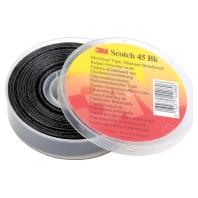 3M SCOTCH45BK-19X20 Polyester tape Zwart (l x b) 20 m x 19 mm 1 stuk(s) - thumbnail