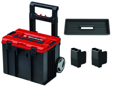 Einhell E-Case L with wheels Rolkoffer (leeg) (l x b x h) 444 x 330 x 131 mm Einhell E-Case L with wheels Rolkoffer (leeg) (l x b x h) 444 x 330 x 131 mm