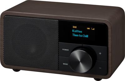 Sangean Genuine Mini DDR-7 Radio DAB+, VHF (FM) AUX, Bluetooth Donkerbruin Sangean Genuine Mini DDR-7 Radio DAB+, VHF (FM) AUX, Bluetooth Donkerbruin