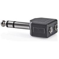 Nedis Stereo-adapter 6,35 mm male naar 2x 3,5 mm female - thumbnail
