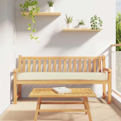 Pallet Kussen Set 2 pcs Crème 200 x 40 x 8 cm Oxford stof