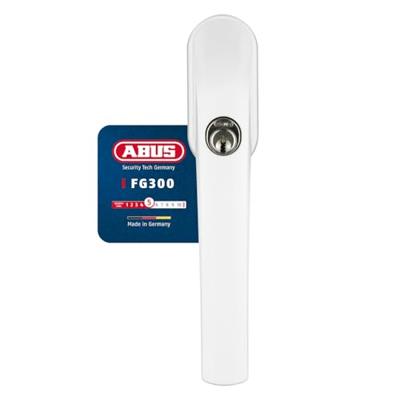Handgreep - ABUS - FG300 W CL/DFNLI - Dubbele bescherming voor kunststof of aluminium ramen - Getest volgens DIN 18267