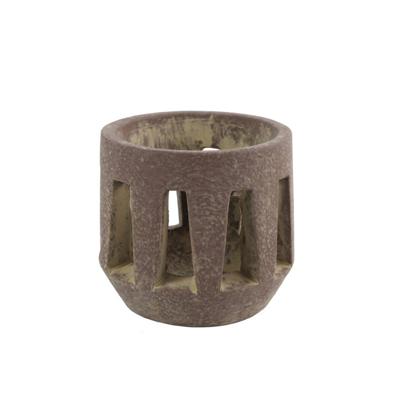 Countryfield theelichthouder berie s bruin 11 cm | 12 stuks