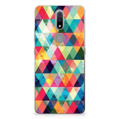 Nokia 2.4 | TPU bumper | Geruit