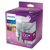 Philips LED Reflektor Dimbaar 100W E27 Warm Wit - thumbnail