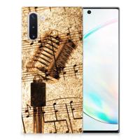 Samsung Galaxy Note 10 | Siliconen hoesje | met foto Bladmuziek - thumbnail