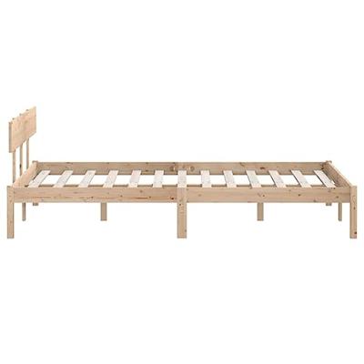 Bedframe massief grenenhout 120x190 cm UK Small Double Bedframe massief grenenhout 120x190 cm UK Small Double