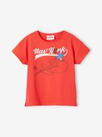 Meisjesshirt met korte mouwen Miraculous® rood - thumbnail