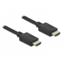 Delock 85388 HDMI-kabel HDMI Aansluitkabel HDMI-A-stekker 2 m Zwart Vergulde steekcontacten, 8K UHD - thumbnail